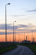Foto: Sunset on the road Sunset on the road