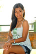 Foto: Hübsche junge Frau auf den Philippinen Hübsche junge Frau auf den Philippinen
