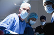 Portrait of surgeons working in operating room
