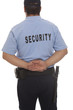detail of a security guard