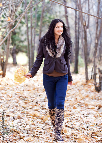 Photo: woman in the park woman in the park