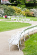 park in Karlovy Vary (Carlsbad), Czech Republic