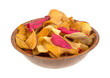 Veggie Chips In Bowl Side