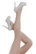 legs upraised