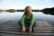 Foto: Junge am See Junge am See