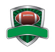 Football Design Shield Burst
