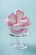Marshmallow hearts
