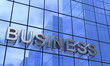 Big Blue Business Concept