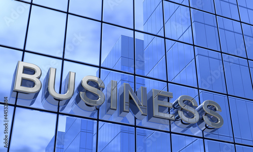 Illustration: Big Blue Business Concept Big Blue Business Concept