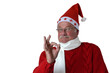 Foto: Zufriedener Weihnachtsmann Zufriedener Weihnachtsmann