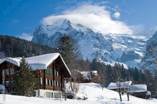 Photo: Hotel near the Grindelwald ski area Hotel near the Grindelwald ski area
