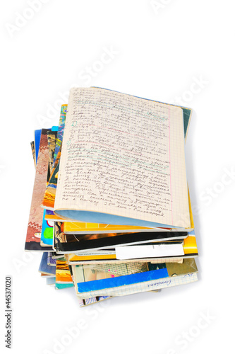 Photo: Educational records of the student Educational records of the student