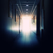Office building corridor