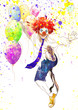 happy clown