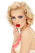Surprised blonde