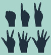 counting hand