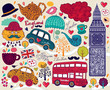 Vector set of London symbols