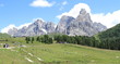 Photo: Pale di San Martino dal Passo Rolle Pale di San Martino dal Passo Rolle