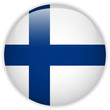 Finland Flag Glossy Button