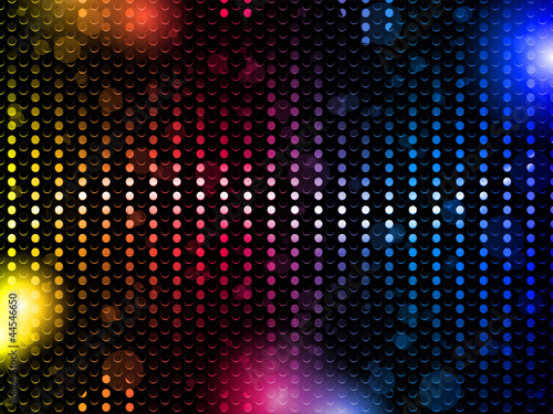 Vector: Colorful Rainbow Neon Party Background Colorful Rainbow Neon Party Background