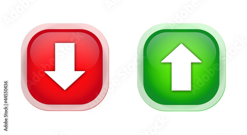 Illustration: icon arrow up and down icon arrow up and down