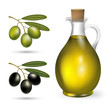 small bottle of olive oil
