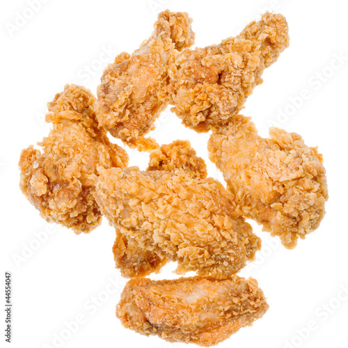 Photo: several hot fried chicken wings several hot fried chicken wings