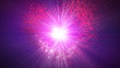 explosive heart shape with luma matte