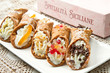 Sicilian cannoli