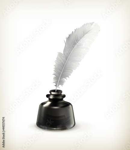 Vector: Nib and ink Nib and ink