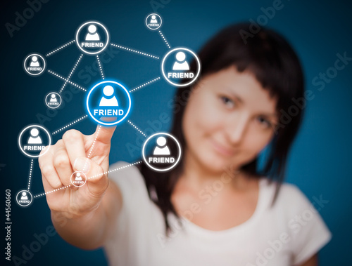 Photo: Adding Friends in Circle Adding Friends in Circle