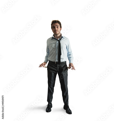 Photo: Businessman without money Businessman without money