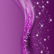 fantastic christmas wave design with snowflakes