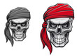 Vector: Pirate skull Pirate skull