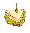 sandwich doodle