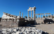 View of Acropolis in Pergamon, Turkey.