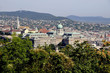 Blick zum Burgpalast auf den Burgberg im Burgviertel