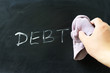 Wiping off debt