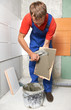 tiler at home renovation work