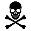 Crossbones and skull