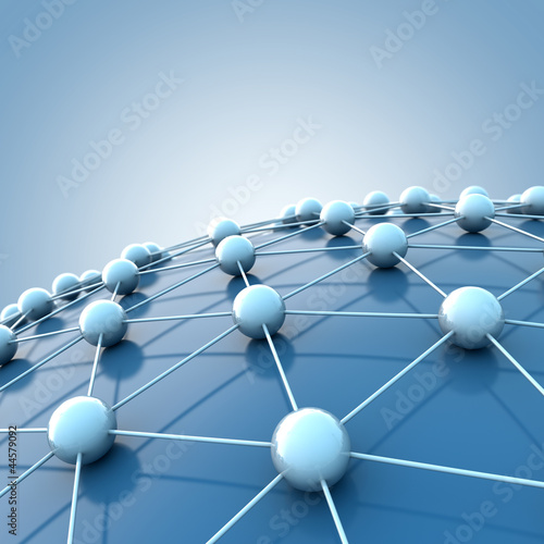 Illustration: Netzwerk und Internet Netzwerk und Internet