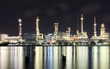 Photo: Landscape of river and oil refinery factory Landscape of river and oil refinery factory