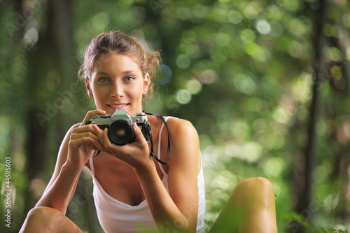 Photo: Female photographer Female photographer