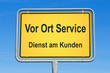 Vor Ort Service - Dienst am Kunden