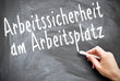 Arbeitssicherheit am Arbeitsplatz