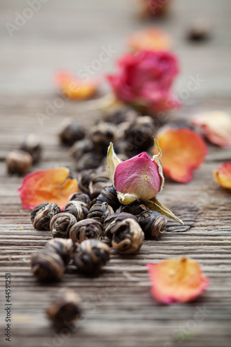 Photo: Tea leaves Tea leaves