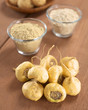 Foto: Maca roots or Peruvian ginseng (lat. Lepidium meyenii) Maca roots or Peruvian ginseng (lat. Lepidium meyenii)