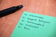 Essensplan