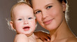 Young mummy and her kid