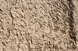 Wall with handprints in Timbuktu, Mali, Africa.